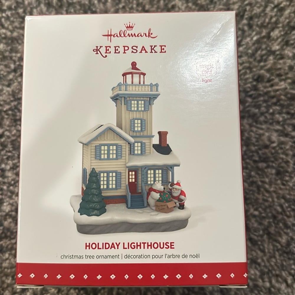 Hallmark Holiday Lighthouse Ornament